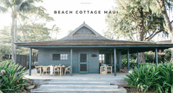 Desktop Screenshot of beachcottagemaui.com